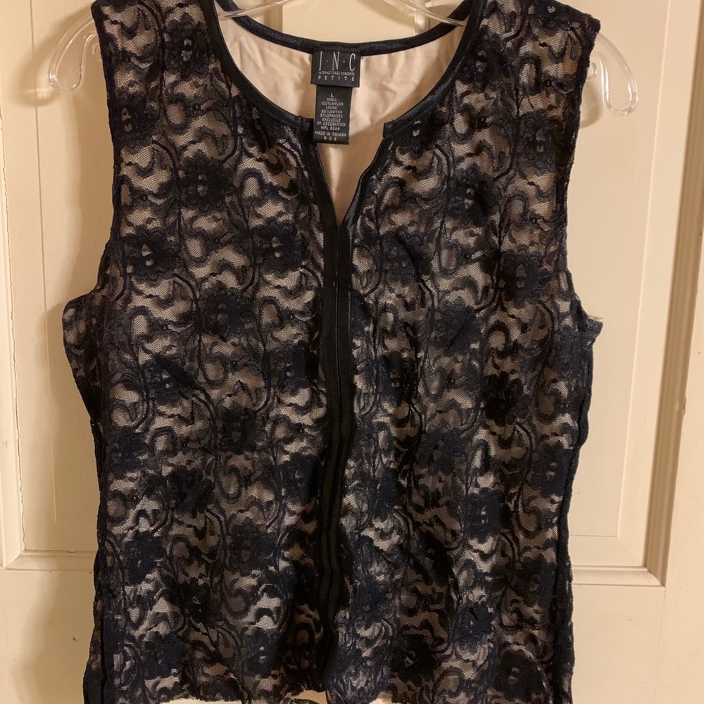 Black Lace Top